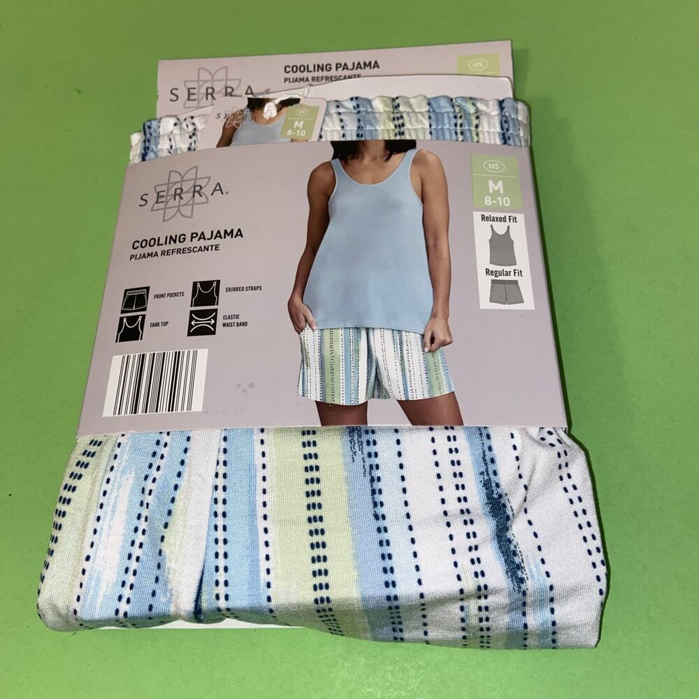 NEW! Serra 2 Piece Cooling Pajama Top And Short Set / Medium